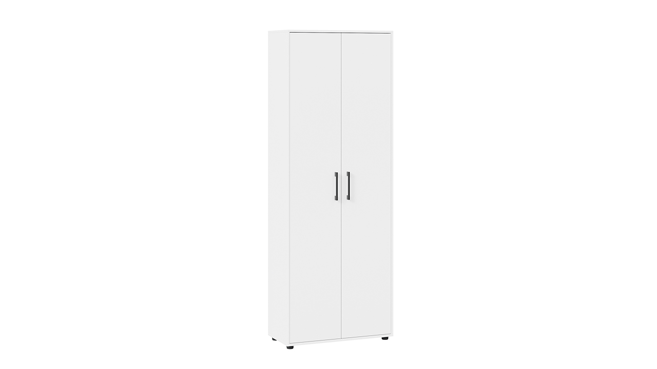 Шкаф комбинированный «Витра» тип 1 (Белый Ясень)