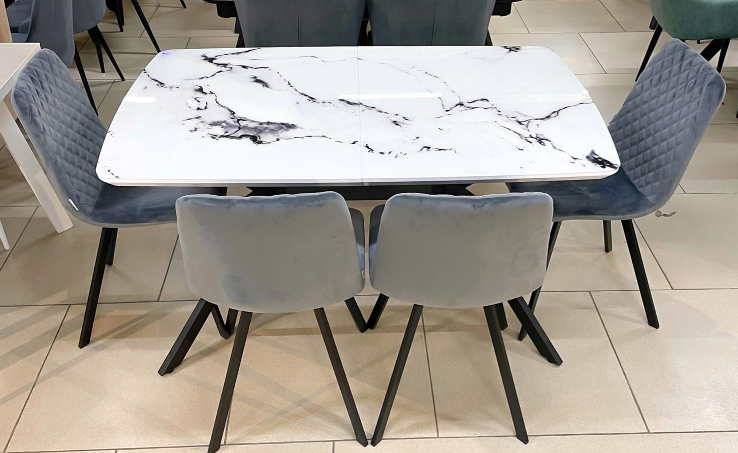 Стол обеденный “ОЛИМП 114” стекло фотопечать