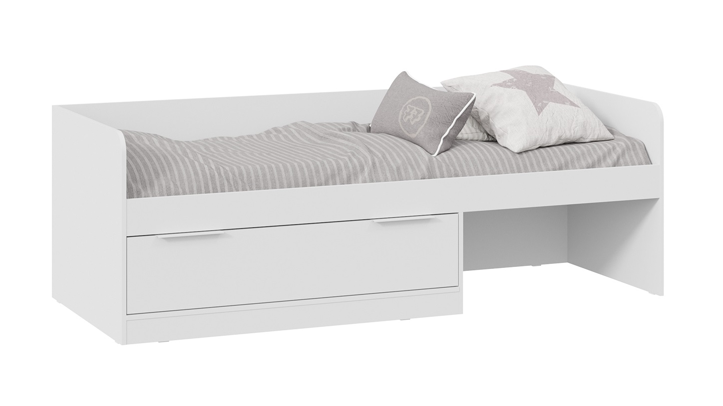 Кровать комбинированная «Марли» Тип 1 (Белый)