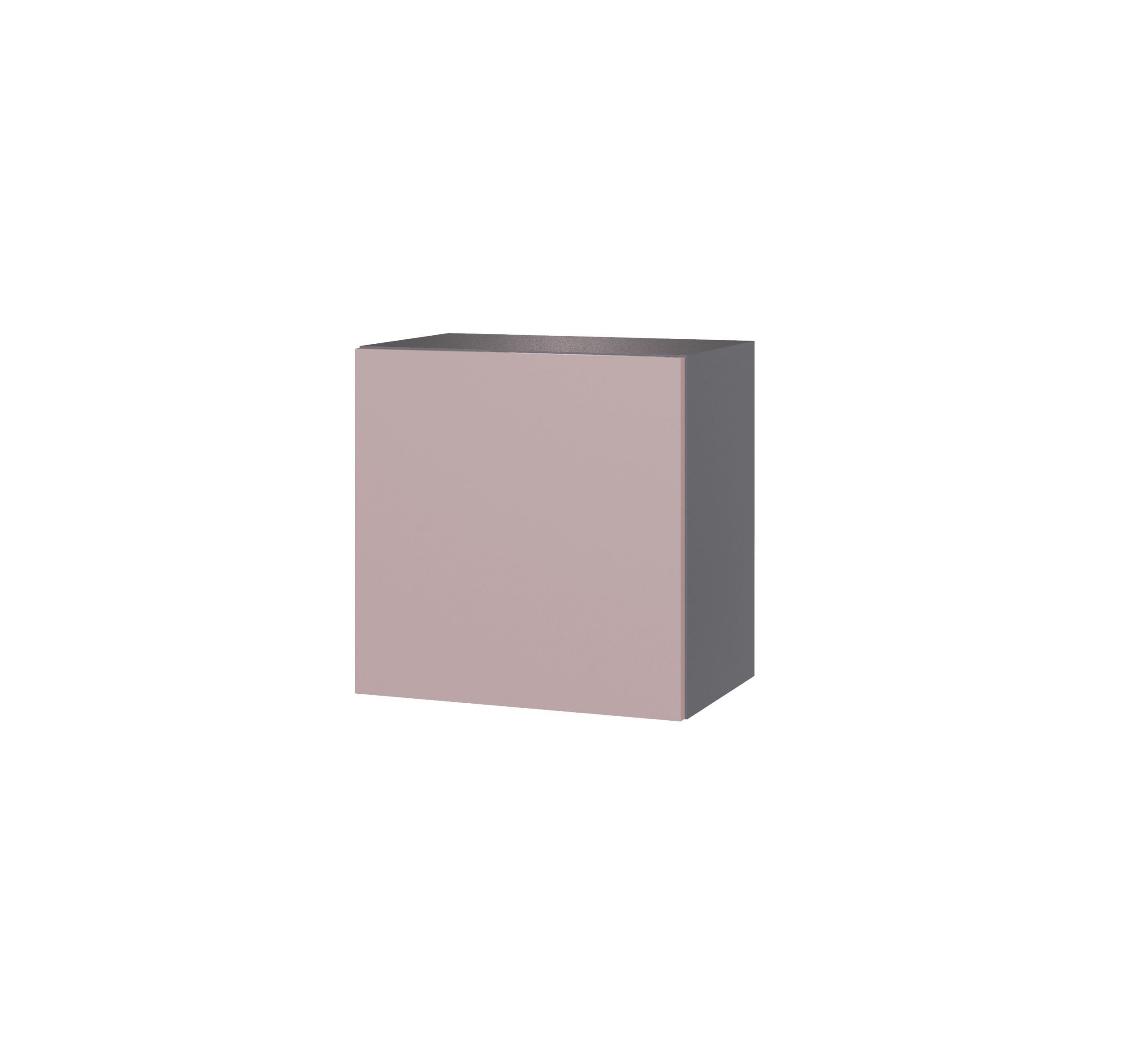 Куб 1 Сириния (Серый графит/ Пудра)
