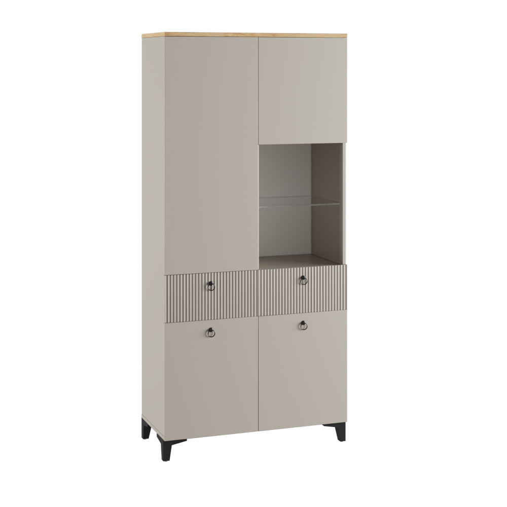 Витрина со стеклом 800 «Ника»